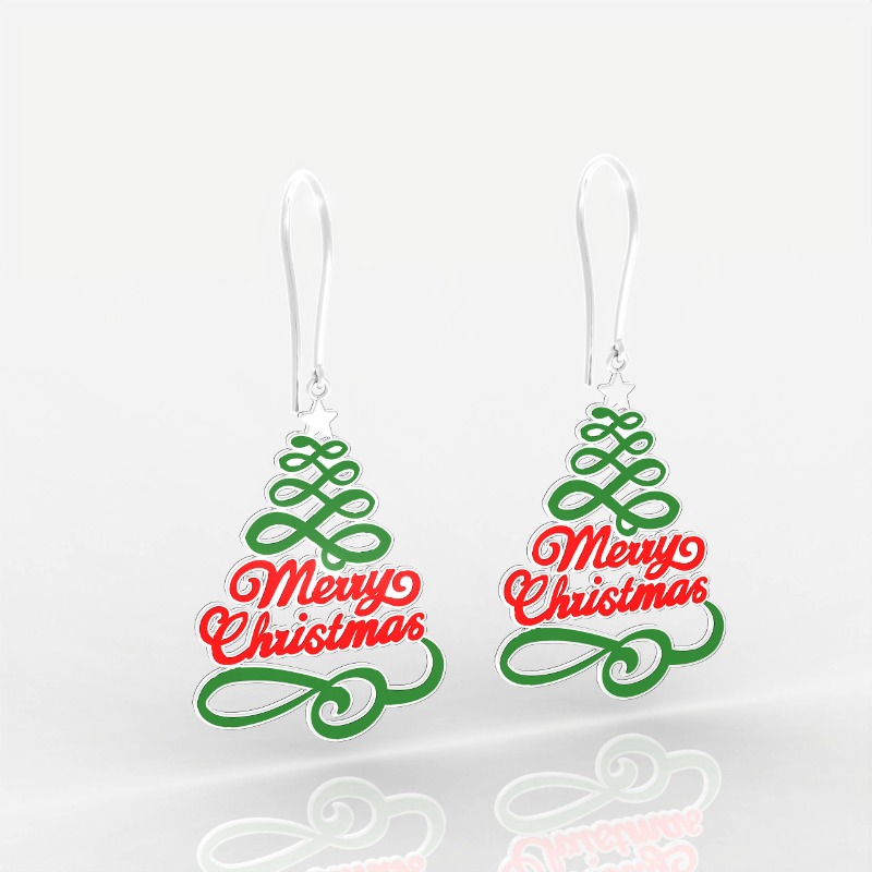 Yuletide Ribbons Earrings