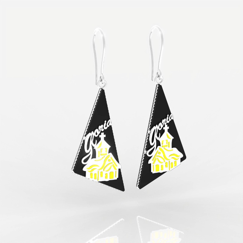 Golden Gloria Earrings