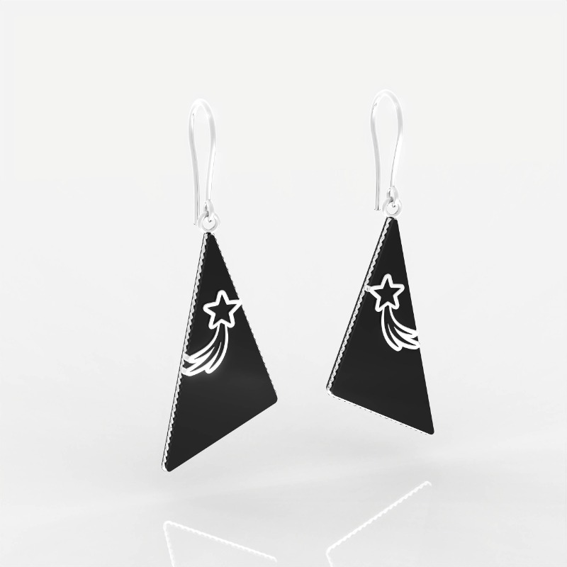 Silent Streak Earrings