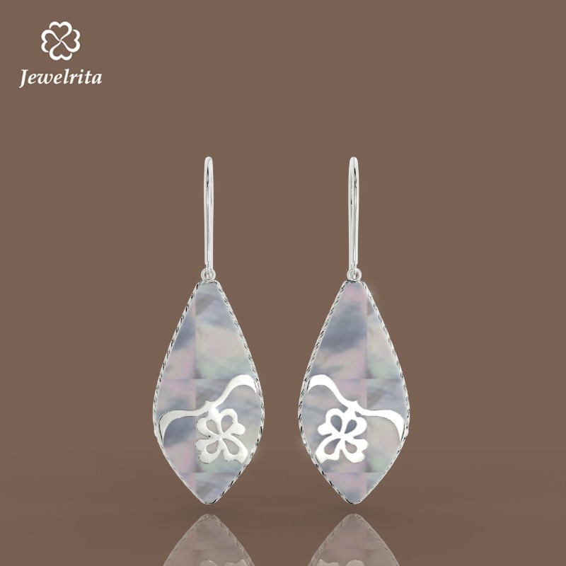 TEARDROP MoP EARRINGS