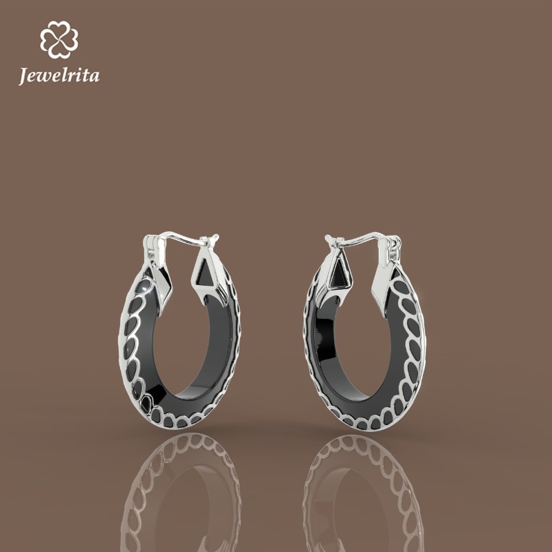 LUNA LOOP EARRINGS